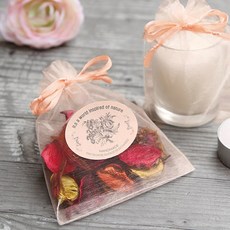 康君小舖 多用途網紗束口袋 小, 杏色, 100個