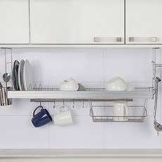 Deco Gallery 全套組 高級款 水槽置物架 800, 單一顏色, 1個, 2層