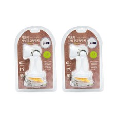 aguard Ltree 門擋 mcdoor 白色, 2個