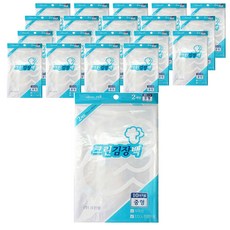 CLEANWRAP 乾淨的金長白中號, 20個