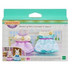 Sylvanian Families 城鎮裝 淺紫藍連身服 5371, 1組