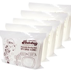 리틀밥독 일회용 수유패드, 30개입, 5개