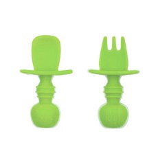 범킨스 베이비 스푼포크 세트, 그린, 1세트