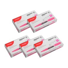 MONAMI 慕那美 Memory-S系列螢光筆, 粉紅色, 60支