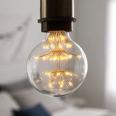 SPiANO LED 雪花燈泡 G95 2W 燈泡顏色, 黃光