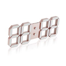 리프팀 3D LED 베이직 벽시계, 로즈골드