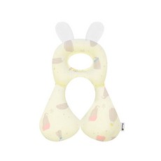 보니숑 메쉬 짱구베개 이중거즈, 라임페닝, 1개