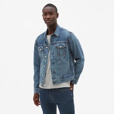 갭 남성용 아이콘 데님 자켓