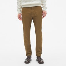 갭 남성용 갭플랙스 오리지널 카키 스키니 핏 바지