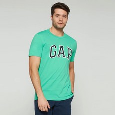 갭 남성용 로고 크루 넥 티셔츠