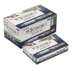 munhwa 3色圓珠筆+便條紙組, 隨機發貨, 12件