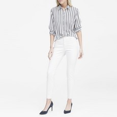 바나나리퍼블릭 여성용 딜런 클래식핏 스트라이프 셔츠