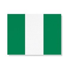 리틀하이커 NationalFlag 캔버스액자A3 NO6 나이지리아