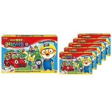 종이나라 뽀로로 글라스아트, 혼합 색상, 6개입