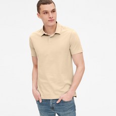 갭 남성용 스웨이드 저지 폴로 셔츠