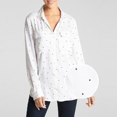 갭 여성용 보이프렌드 핏 셔츠