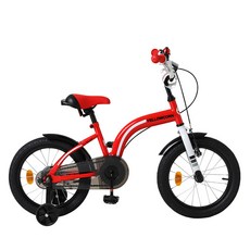 옐로우콘 어린이 자전거 BT, 레드, 1개