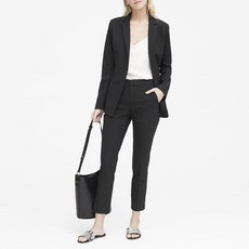 바나나리퍼블릭 여성용 롱 앤 린 핏 워셔블 울 블렌드 블레이저