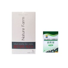 Nature Farm 水質管理濾材組4 BIOTOPE ROCK 5L+活性碳 150g, 1套