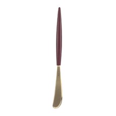 백산 보겐 에펠 골드 커트러리 버터나이프 BK, 와인, 1개