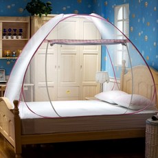 Easy Warm可愛格紋蚊帳, 粉色的