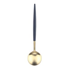 BSF Elffel Gold系列餐勺 DS, 藍色, 1入