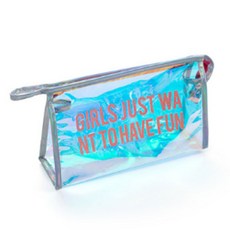 JB彩虹透明化妝包