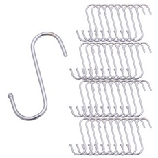 Choice Hardware S型掛鉤 小, 銀色, 40個