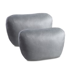 3S 車用頸枕, 灰色, 2個