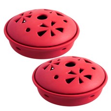 MONACO OLIVE 蚊香盒, 紅色的