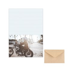 삼육오데이 디자인편지세트 편지지 20p + 봉투 10p, 라이딩, 1세트