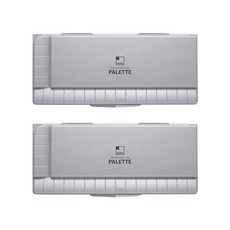 ShinHan 專業級水彩畫調色盤 2入, 42格, 混色