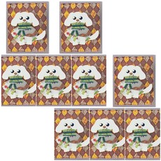 Hallmark Yeppi卡片 10入組, YEP1006, 1套