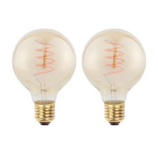 FOCUS Shinkwang LED 經典設計燈泡長型 G80 3W, 黃光色, 2件