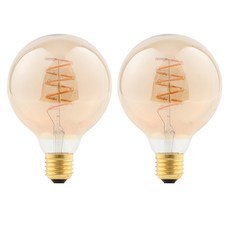 FOCUS Shinkwang LED 經典設計燈泡長型 G95 3W, 黃光色, 2件