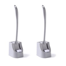 一石二鳥浴室刷, 灰色, 2個