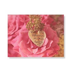 Little Hiker flower 帆布印刷畫框 A3W35 54