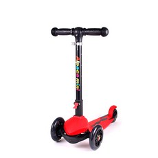 파파스토이 뉴 알파카스쿠터 미니 접이식 킥보드 2018년, 레드, 1개
