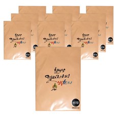 칠성 캘리 서예용 색화선지 미색 40p, 10개입