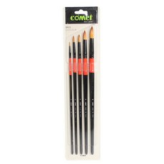 Comet 5 水彩筆套組, 2號、6號、8號、12號、16號, 2組