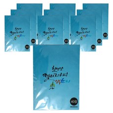 七星書法用書法色紙 藍色 40張, 10片