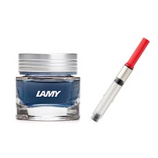LAMY 墨水瓶優質水晶轉換器套組 30ml T53 Z28 保存墨水, Benitoite, 1組