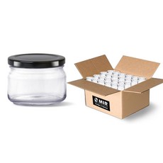 米爾 B果醬瓶 Low 350 270ml SG430 + 收縮膜 + PSP密封紙, 36套