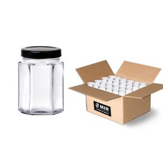 Mirkorea B六角瓶 200 170ml SH200 + 收縮膜 + PSP密封紙, 40套