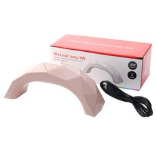 RB 凝膠燈 LED 9W 迷你凝膠美甲燈, 淺褐色的, 1個