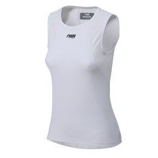 NSR 벨로 베이스레이어 여성/자전거 옷 상의 속옷, WHITE, 1개