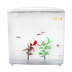 Amazon MINI 桌上型魚缸, 白色