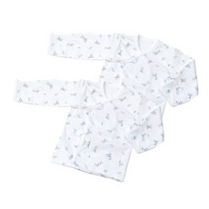 BABY&I 孩童兔子圖案長袖肚衣 2入