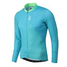 남성용 릿지 롱 슬리브 저지