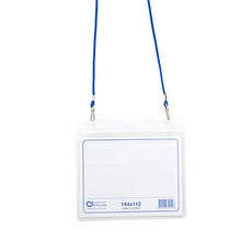 翁達泉 大型橫式名牌 144 x 112 mm, 藍色, 20入